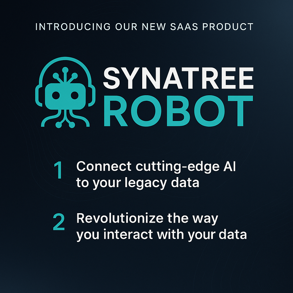 Now Live: SynaTree Robot, connecting your data to AI